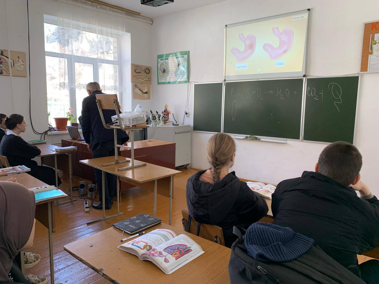 Цикл уроков по биологии.